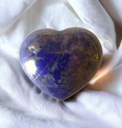 Lapis Lazuli hjerte 45 mm